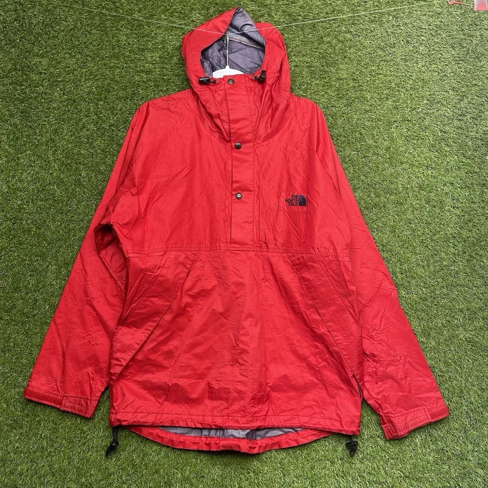 The North Face Goretex Jacket Mens Large Activent Red Hiking Outdoor Gorpcore